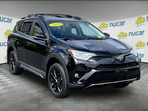 Black 2018 Toyota RAV4 Adventure