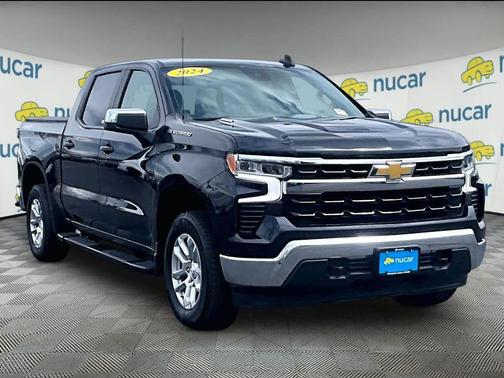 Dark Ash Metallic 2024 Chevrolet Silverado 1500 LT