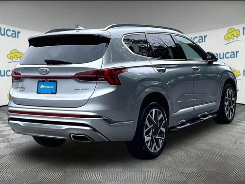 Shimmering Silver 2023 Hyundai SANTA FE Calligraphy