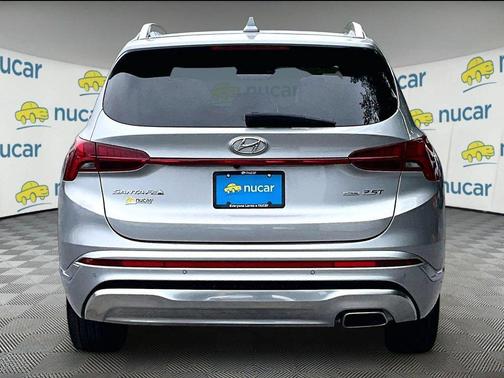 Shimmering Silver 2023 Hyundai SANTA FE Calligraphy
