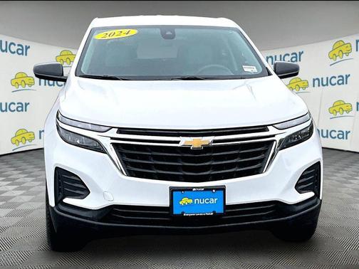 Summit White 2024 Chevrolet Equinox LS