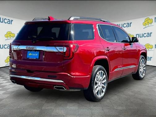 Volcanic Red Tintcoat 2023 GMC Acadia Denali