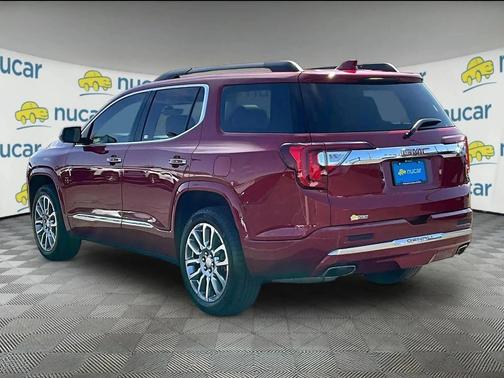 Volcanic Red Tintcoat 2023 GMC Acadia Denali