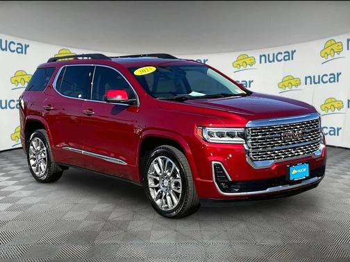 Volcanic Red Tintcoat 2023 GMC Acadia Denali