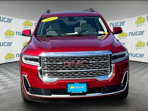 Volcanic Red Tintcoat 2023 GMC Acadia Denali
