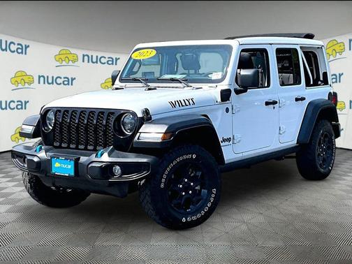 Bright White Clearcoat 2023 Jeep Wrangler 4xe Base