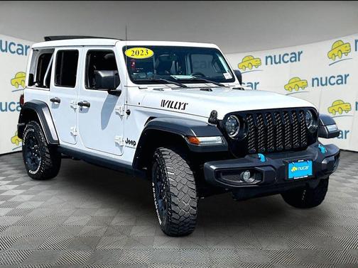 Bright White Clearcoat 2023 Jeep Wrangler 4xe Base
