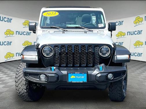 Bright White Clearcoat 2023 Jeep Wrangler 4xe Base