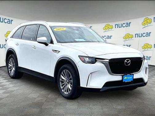 Rhodium White Premium 2024 Mazda CX-90 PHEV Preferred