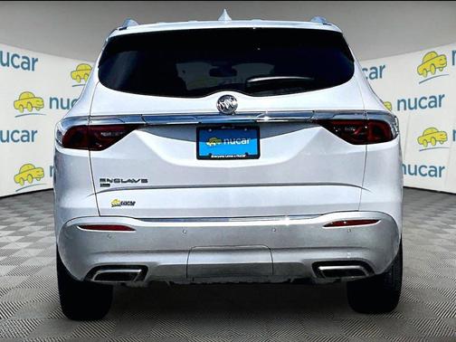 White Frost Tricoat 2023 Buick Enclave Essence AWD