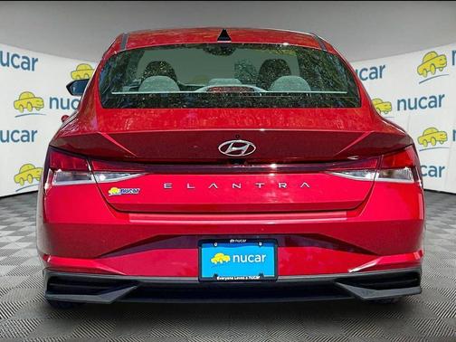 Scarlet Red Pearl 2023 Hyundai ELANTRA SEL