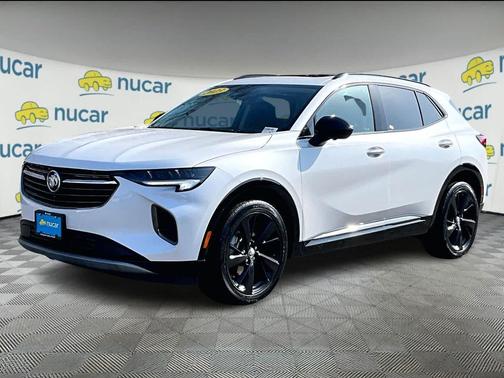 White Frost Tricoat 2023 Buick Envision Essence AWD
