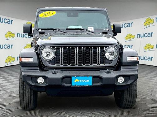 Black Clearcoat 2025 Jeep Wrangler Sport S