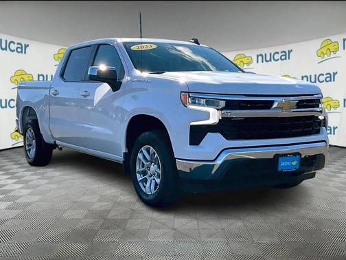 Summit White 2023 Chevrolet Silverado 1500 LT