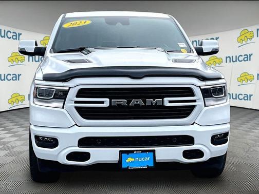 Bright White Clearcoat 2023 RAM 1500 Laramie