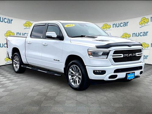 Bright White Clearcoat 2023 RAM 1500 Laramie