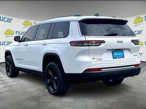 Bright White Clearcoat 2022 Jeep Grand Cherokee L Limited