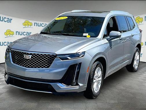Argent Silver Metallic 2024 Cadillac XT6 Luxury AWD