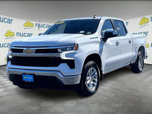 Summit White 2023 Chevrolet Silverado 1500 LT