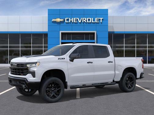 Summit White 2026 Chevrolet Silverado 1500 LT Trail Boss