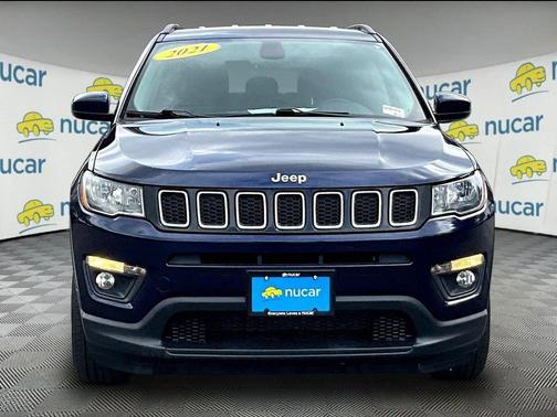 Jazz Blue Pearlcoat 2021 Jeep Compass Latitude