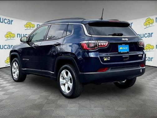 Jazz Blue Pearlcoat 2021 Jeep Compass Latitude
