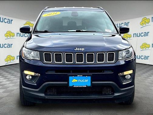 Jazz Blue Pearlcoat 2021 Jeep Compass Latitude