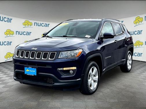 Jazz Blue Pearlcoat 2021 Jeep Compass Latitude