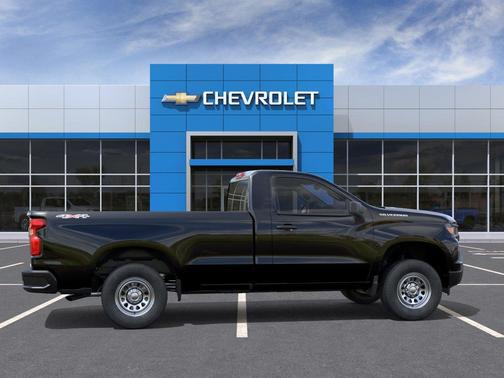 Black 2026 Chevrolet Silverado 1500 WT