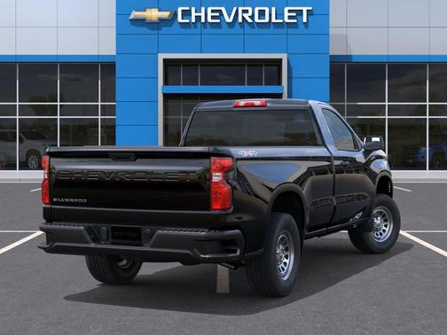 Black 2026 Chevrolet Silverado 1500 WT