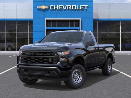 Black 2026 Chevrolet Silverado 1500 WT