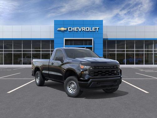 Black 2026 Chevrolet Silverado 1500 WT