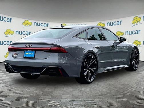 Gray 2023 Audi RS 7 4.0T