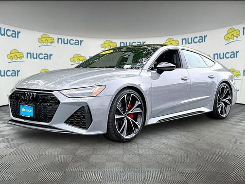 Gray 2023 Audi RS 7 4.0T