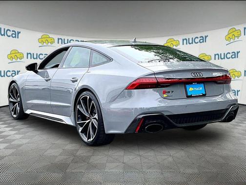 Gray 2023 Audi RS 7 4.0T
