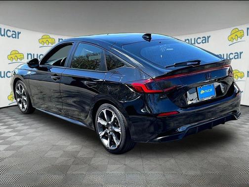 Crystal Black Pearl 2025 Honda Civic Hybrid Sport Touring