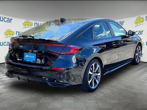 Crystal Black Pearl 2025 Honda Civic Hybrid Sport Touring