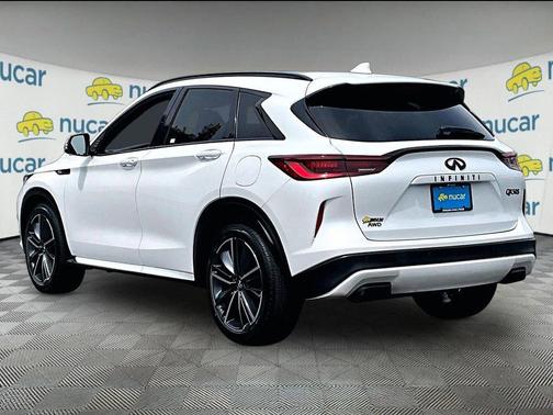 Radiant White 2024 INFINITI QX50 SPORT AWD