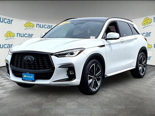 Radiant White 2024 INFINITI QX50 SPORT AWD
