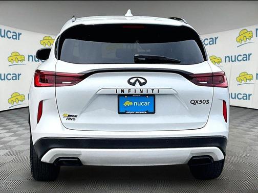 Radiant White 2024 INFINITI QX50 SPORT AWD