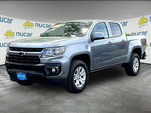 Satin Steel Metallic 2022 Chevrolet Colorado LT