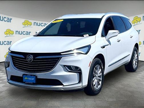 Summit White 2023 Buick Enclave Essence AWD