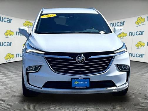 Summit White 2023 Buick Enclave Essence AWD