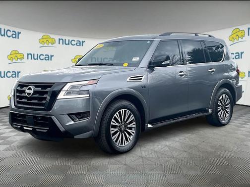 Gun Metallic 2022 Nissan Armada SL 4WD