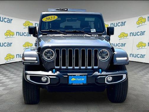 Granite Crystal Metallic Clearcoat 2023 Jeep Wrangler 4xe Sahara