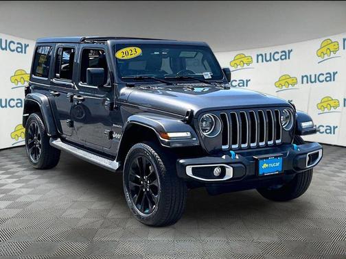 Granite Crystal Metallic Clearcoat 2023 Jeep Wrangler 4xe Sahara