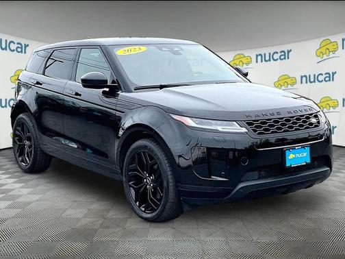 Santorini Black Metallic 2023 Land Rover Range Rover Evoque SE