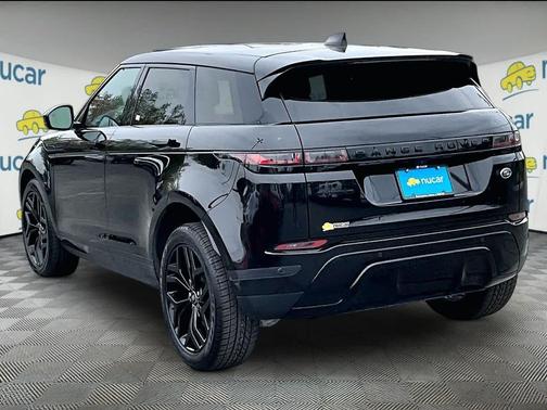 Santorini Black Metallic 2023 Land Rover Range Rover Evoque SE