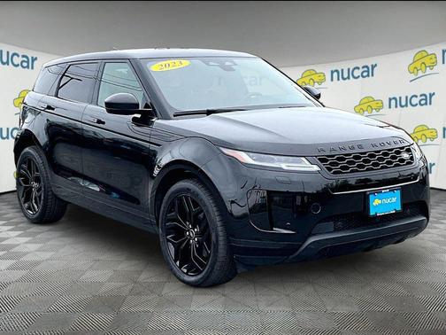 Santorini Black Metallic 2023 Land Rover Range Rover Evoque SE