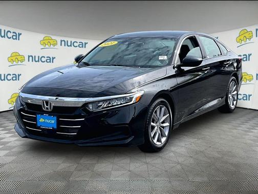 Crystal Black Pearl 2021 Honda Accord LX 1.5T